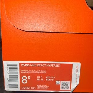 Nike React Hyperset volleyball shoes